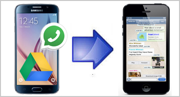 transferring WhatsApp chat from iPhone to Android