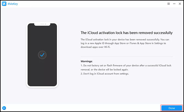 icloud activation locked removed from ios device